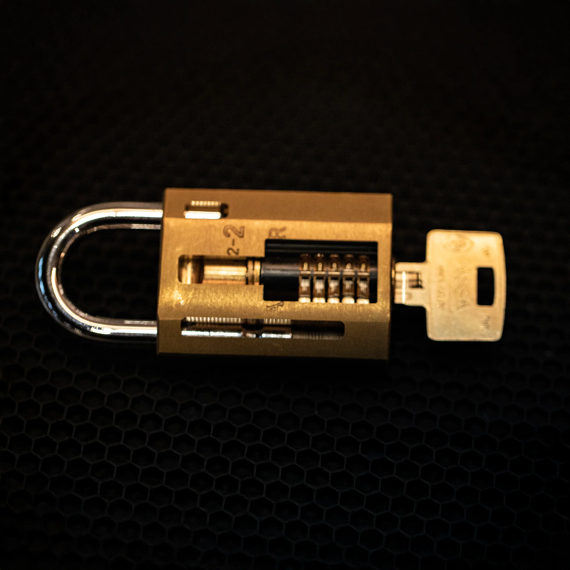 Assa dp4400 Snowman in Anchor Las 802-2 Padlock Body by Jordan the Locksmith - Image 2