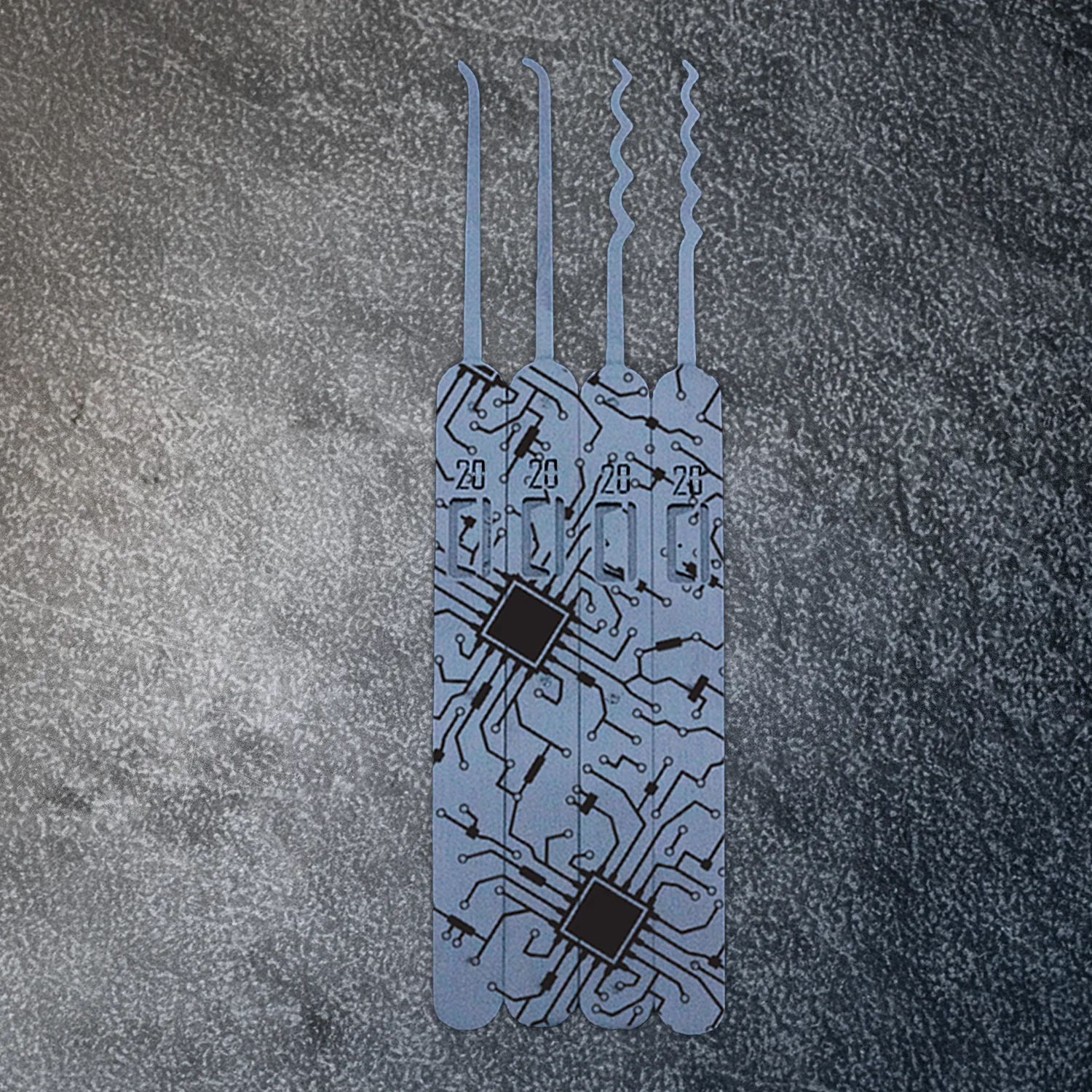 Engraved Genesis Pick Set: Circuit - Image 2