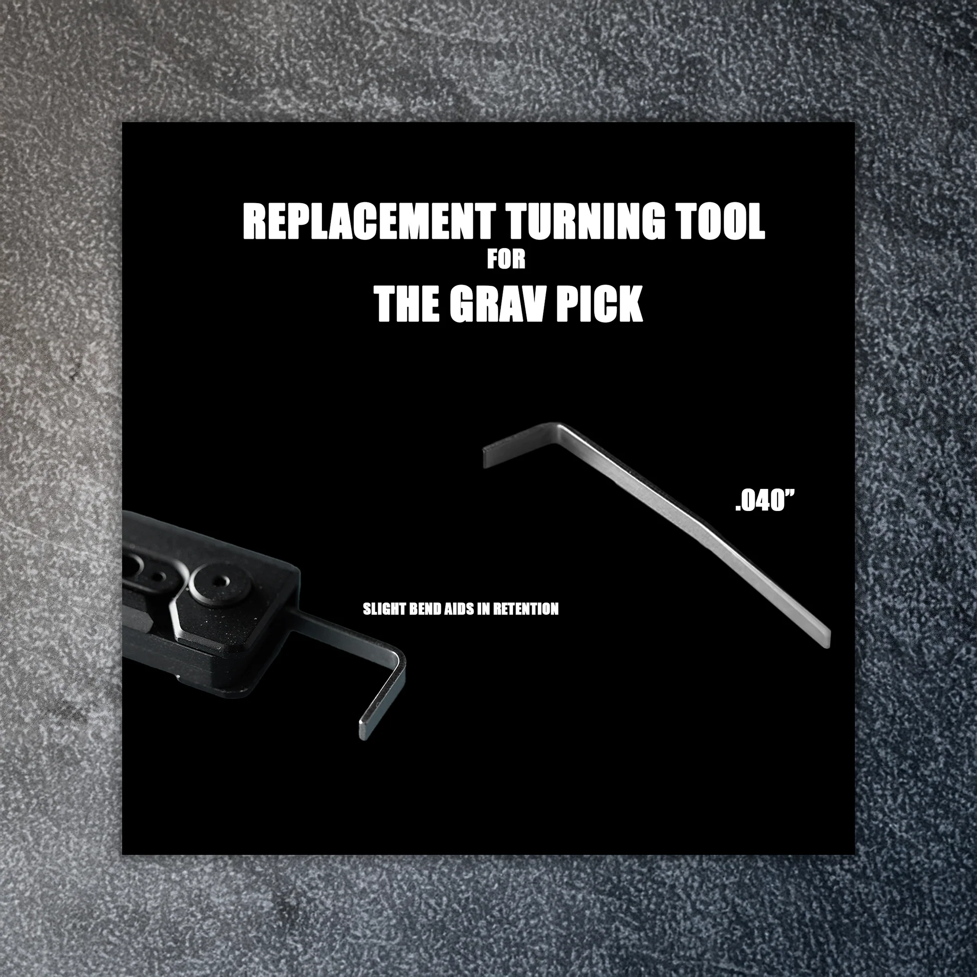 Replacement Turning Tool for Grav Pick - Image 3